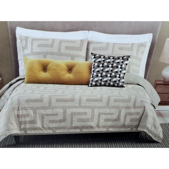 Kravet Tensho Jacquard 3 Piece Duvet Set Full/Queen Size - Picture 16 of 16